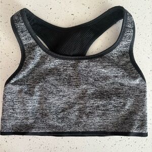 VSX Black and Gray Sports Bra